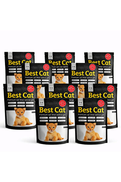 Best Cat Pachet economic asternut igienic pentru pisici Silicat - Classic far...