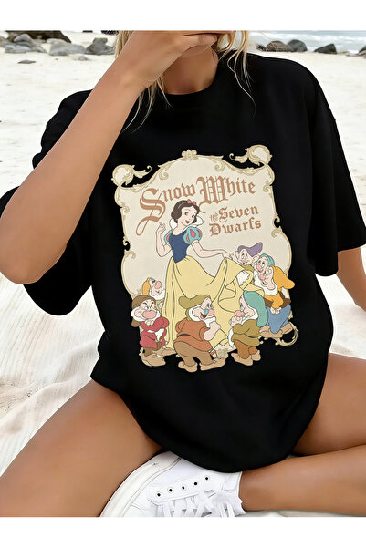 SAUDI DISNEYLAND disneyland Men and Women's 100% Cotton T-Shirt - Oversized C...