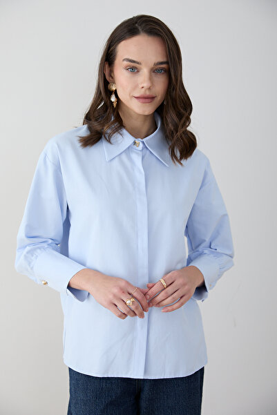 Melike Tatar Wide Cuff Shirt 32-2805