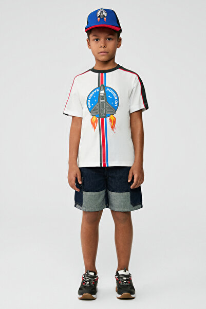 NBT JEANS Boy White Tshirt