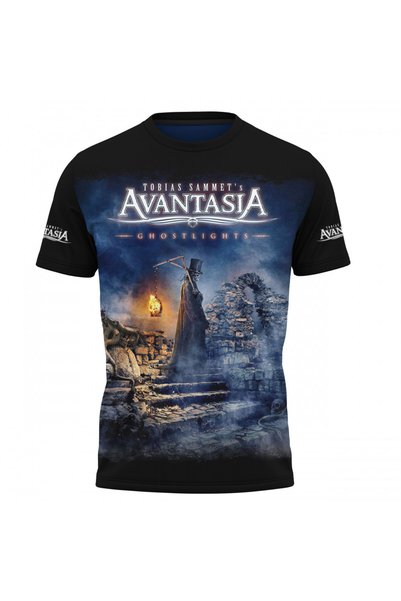 OEM Tricou barbati Avantasia , maneca scurta multicolor H012