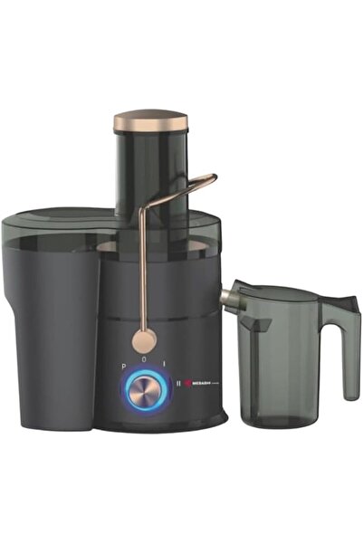 MEBASHI Centrifugal Juicer, 2.0L Capacity, Black, Two Speeds, Stainless Steel...