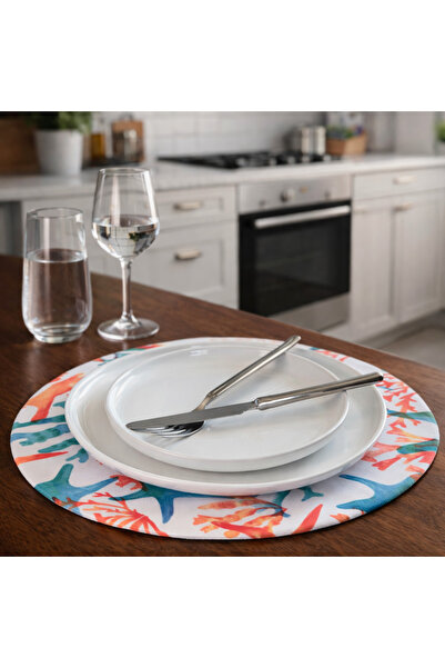 Econice American Service, 1 Piece Starfish Pattern Digital Printed Supla