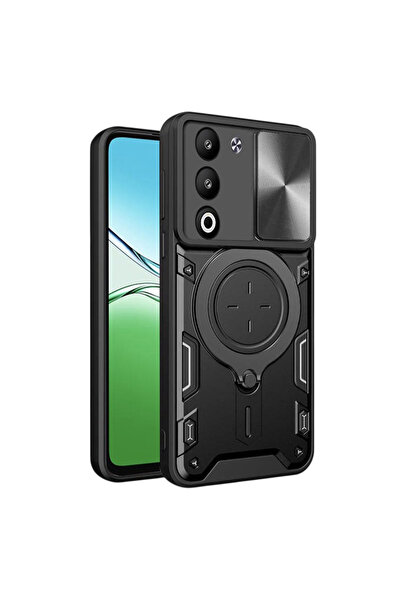 Evolium Phone Case for Oppo A5 4G and Oppo A5 5G, Camera Protection, with Sta...