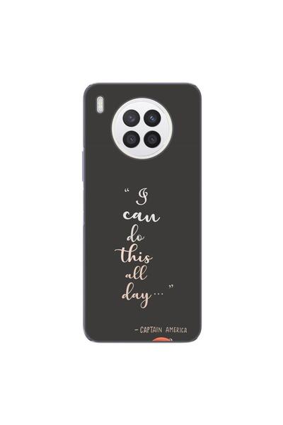 OEM Husa compatibila cu Huawei Nova 8i Silicon Gel Tpu Model Mesaj I Can Do T...