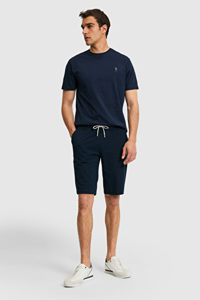 U.S. Polo Assn. Erkek Lacivert Örme Şort 50322604-VR033