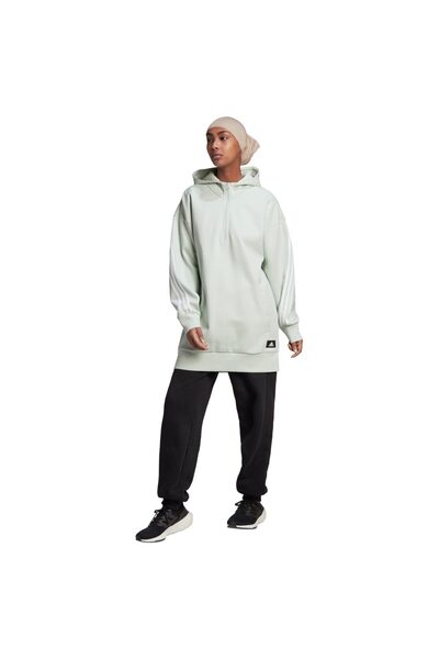 adidas Womens Future Icons 3-Stripes Long Hoodie S