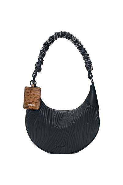 Desigual μαύρη τσάντα HELIUM CALAGARY 26SAXPBC