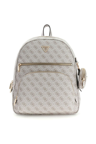 Guess μπεζ dove backpack POWER PLAY maxi