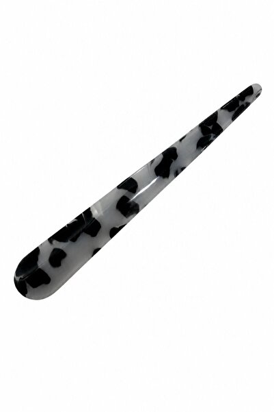 LEROSY CO. Leopard Bone Hair Clip