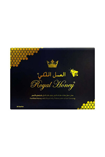 Royal Honey عسل السدر الكوري مع الجينسنغ الأحمر وغذاء ملكات النحل - 20 كيس