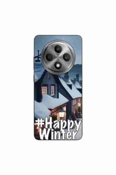 OEM Husa compatibila cu Oppo Reno12 FS Silicon Gel Tpu Model Happy Winter