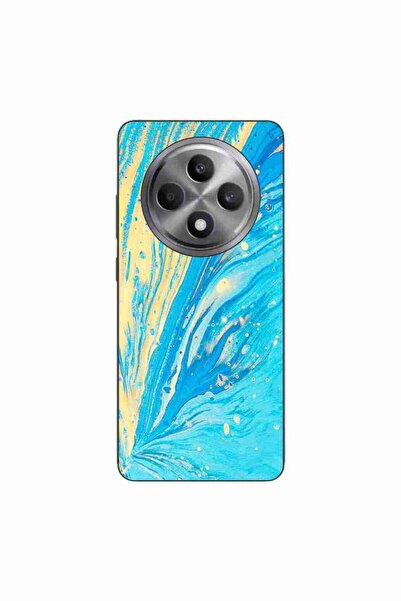 OEM Husa compatibila cu Oppo Reno12 FS Silicon Gel Tpu Model Aqua Bloom
