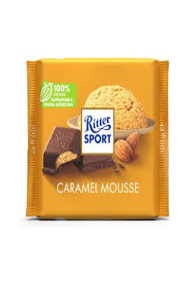 Ritter Sport موس الكراميل 100 جرام × 12