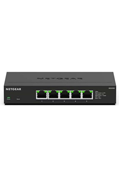 NETGEAR Ms305E Ethernet 2.5G (100/1000/2500) negestionat, negru