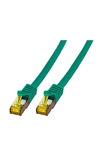 EFB Elektronik EFB Cablu patch RJ45 S/FTP Cat.6A LSZH Cat.7 Rohk. 1,50m verde