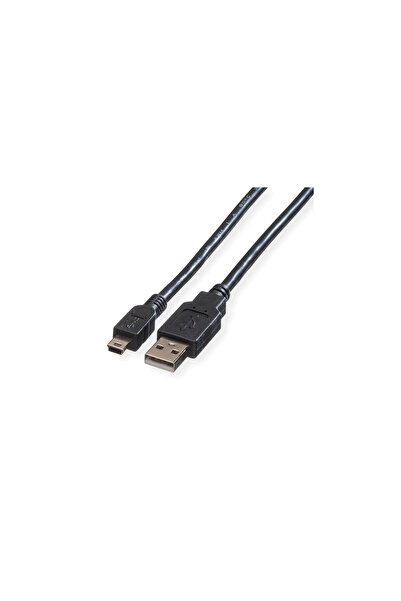 Roline Cablu USB 2.0, A la Mini 5 pini, M/M, 3.0 M