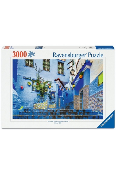 RAVENSBURGER Puzzle 3000 Maroc în albastru