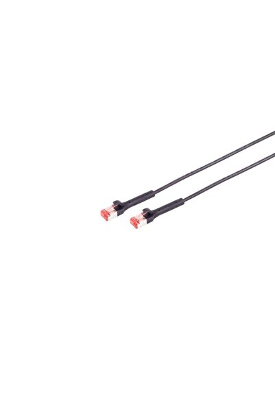 Lanview Cablu flexibil, izolat, fără halogeni (LSZH) CAT6A U/FTP, 1.5m, negru...