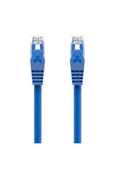 Alogic Cablu patch Cat6 2x RJ45 LSZH 0.3m albastru
