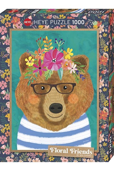 Heye Puzzle 1000 Floral Friends, Mi≈õ