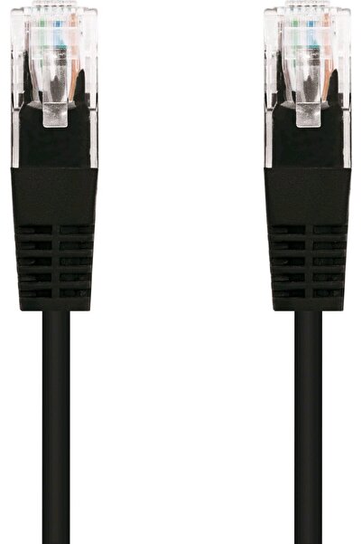 C-TECH Cablu patchcord Cat5e, UTP, negru, 5m