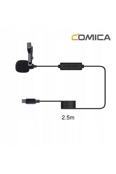 Comica Microfon CVM-V01SP(UC)(2,5m)