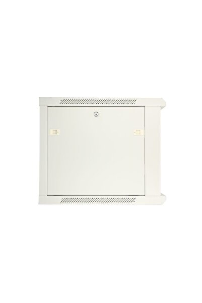 Extralink Rack de server 12U 600x600 ASP Gri, montat pe perete, cu uși metalice.