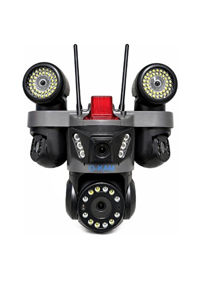O-KAM 231 Smart Güvenlik Kamerası 4 Lens Alert Wi-Fi Ptz
