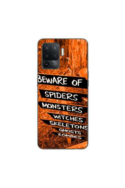 OEM Husa compatibila cu Oppo Reno5 Lite Silicon Gel Tpu Model Halloween Bewar...