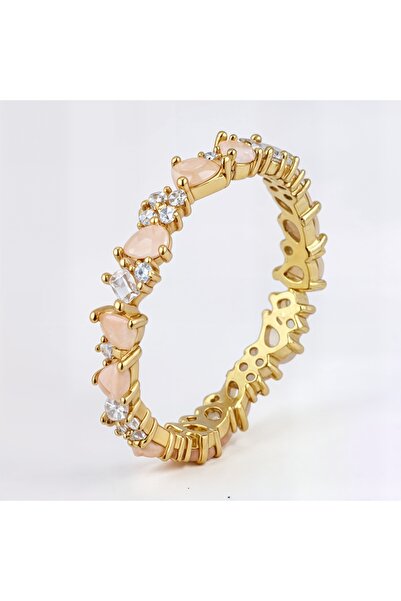 Oria Jewelry Inel argint 925 placat cu aur și zirconiu