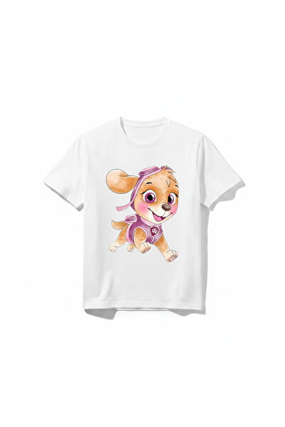 URBANTRENDSTORE Paw Patrol Skye prilagođeni dizajn unisex majica za devojčice...