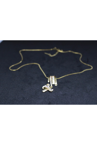 Fiyonk Charm Detaylı Kolye