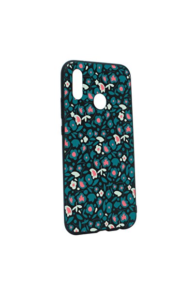bestcase Θήκη Huawei P20 Lite, Σχέδιο με πράσινα λουλούδια, ανθεκτική στη φθο...