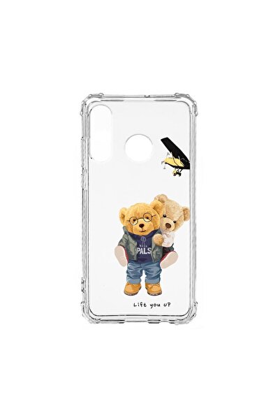 bestcase Husa Silicon Anti Shock, Compatibila Cu Huawei P30 Lite, Teddy Bear ...