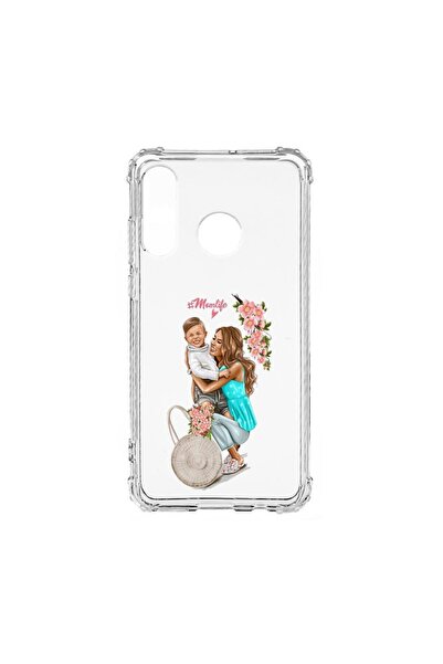 bestcase Αντικραδασμική Θήκη, Συμβατή με Huawei P30 Lite, Mom Life, Σιλικόνη ...