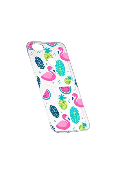 bestcase Husa Silicon, Transparent, Slim, Flamingo 91, Huawei Y6 Prime 2018