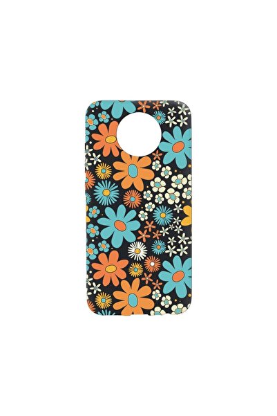 bestcase Тънък силиконов калъф 0.8ММ, съвместим с Nokia C20, Пролетни цветя, ...