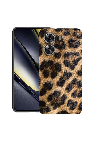 bestcase ¬Æ Husa pentru Poco X7 Pro 5G, Leopard pattern, Slim Silicon 0.8MM, ...
