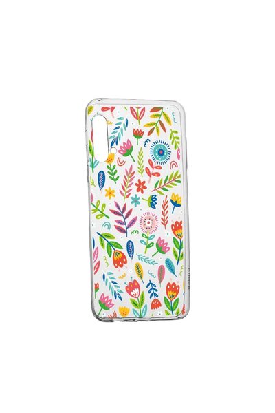 bestcase Husa Silicon Compatibila Cu Huawei Honor 20 Pro, Happy Flowers, rezi...