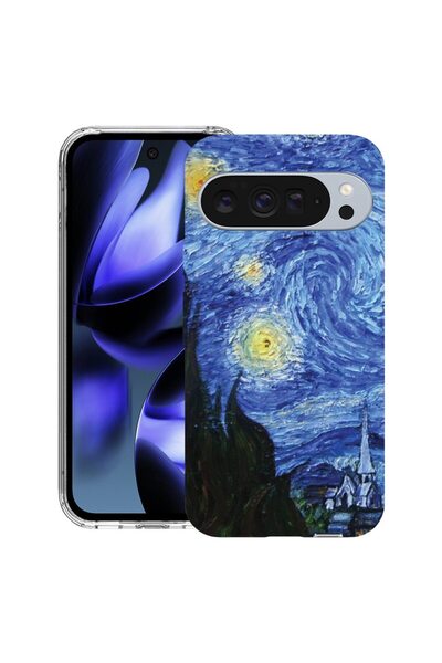 bestcase ¬Æ Husa pentru Google Pixel 10 / Pixel 10 Pro cu Design Van Gogh - S...
