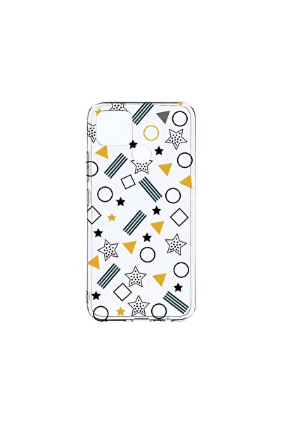 bestcase Διαφανής Θήκη Σιλικόνης 2MM, Συμβατή με Realme 7i, Γεωμετρική, Αντικ...