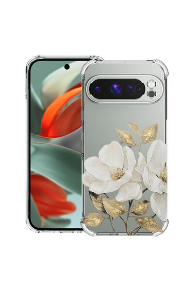 bestcase ¬Æ Husa Anti Shock Compatibila cu Google Pixel 10 Pro XL, Floral - G...