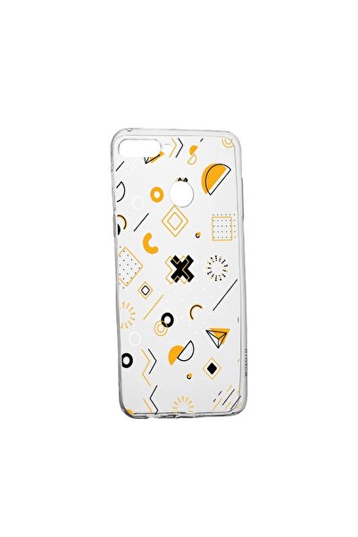 bestcase Husa Silicon Compatibila Cu Huawei Y6 Prime 2018, Symbols, rezistent...