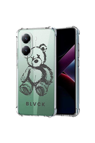 bestcase ¬Æ Husa compatibila Poco X7 Pro 5G, Anti Shock 1.5MM, Teddy Bear blv...
