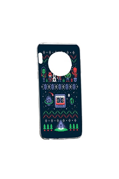 bestcase Husa de protectie Craciun, Christmas, robot pentru Huawei Mate 30, r...