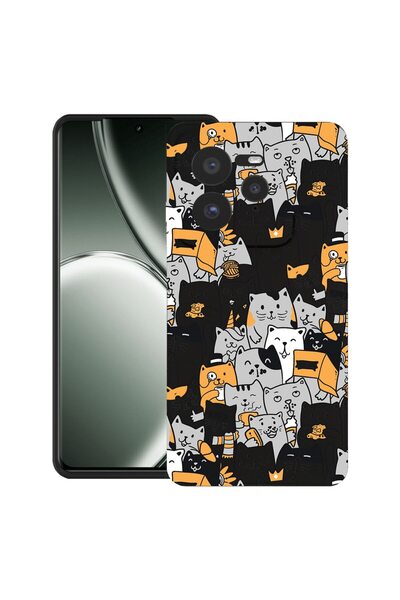 bestcase Θήκη για Realme GT 7 Pro με σχέδιο γάτας, TPU Ματ Εξαιρετικά Λεπτή, ...