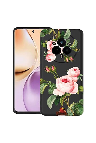 bestcase ¬Æ Husa pentru Realme 14 Pro Plus 5G, Rose, Slim Silicon 0.8MM, Anti...