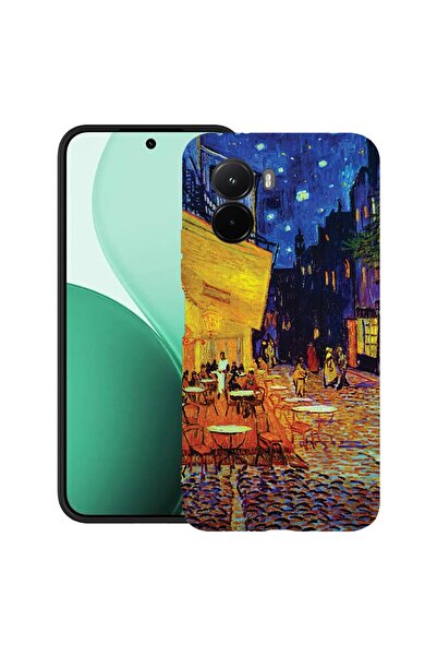 bestcase Υπέρλεπτη Θήκη TPU Συμβατή με Poco M7, με σχέδιο Van Gogh Cafe ©   Β...