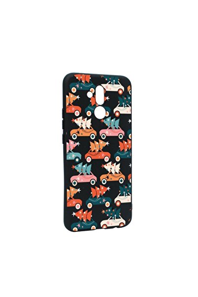 bestcase Силиконов калъф, съвместим с Huawei Mate 20 Lite, Коледен сезон, уст...